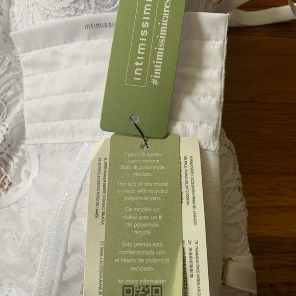 Intimissimi White Lace Bralette NWT* - Picture 6 of 6